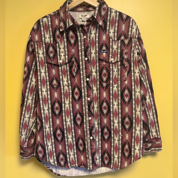 Wrangler Tops - Wrangler Retro Pearl Snap Shirt